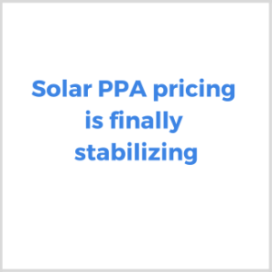 Solar Ppa Pricing Is Finally Cooling Solaracademy