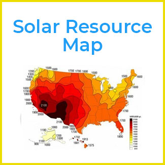 Solar Resource Map