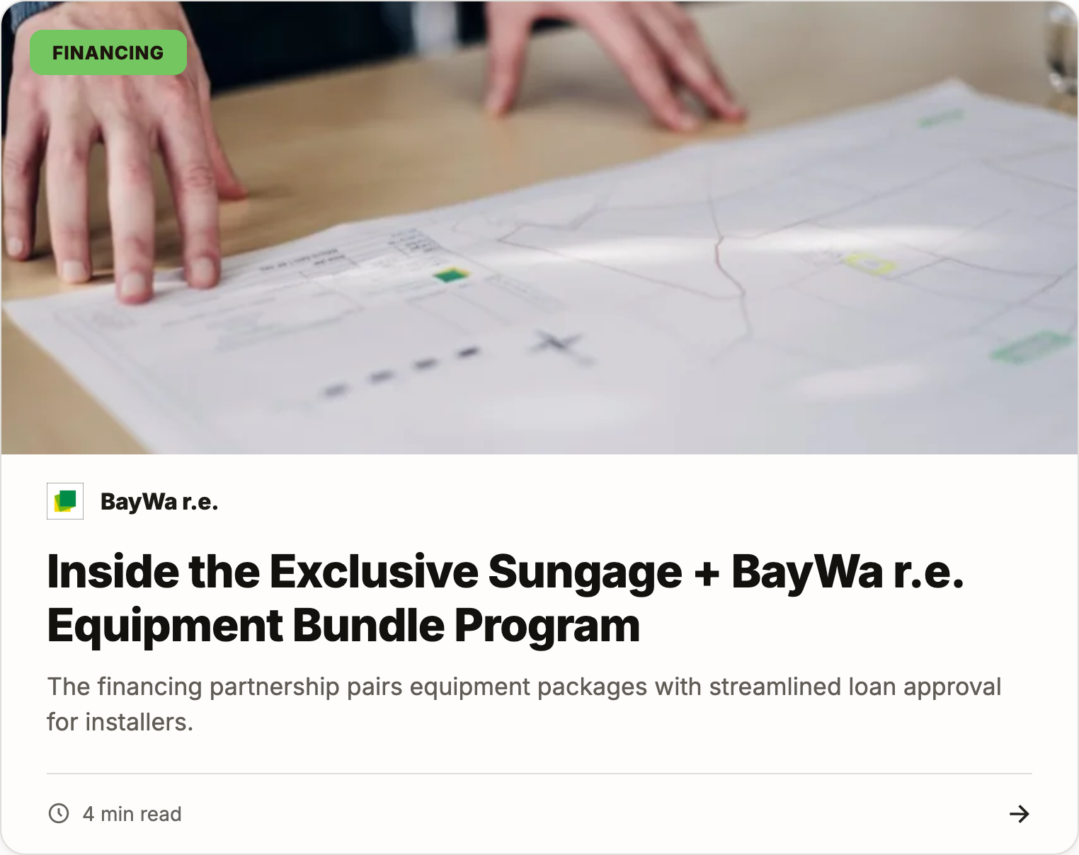 Inside the Exclusive Sungage + BayWa r.e. Equipment Bundle Program