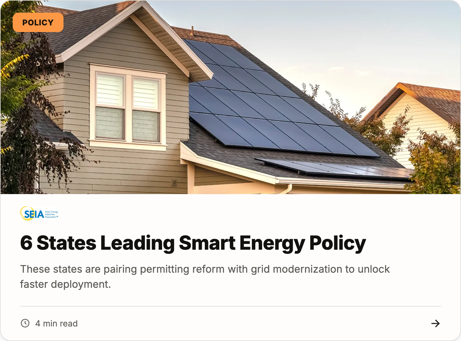 6 states leading smart energy policy