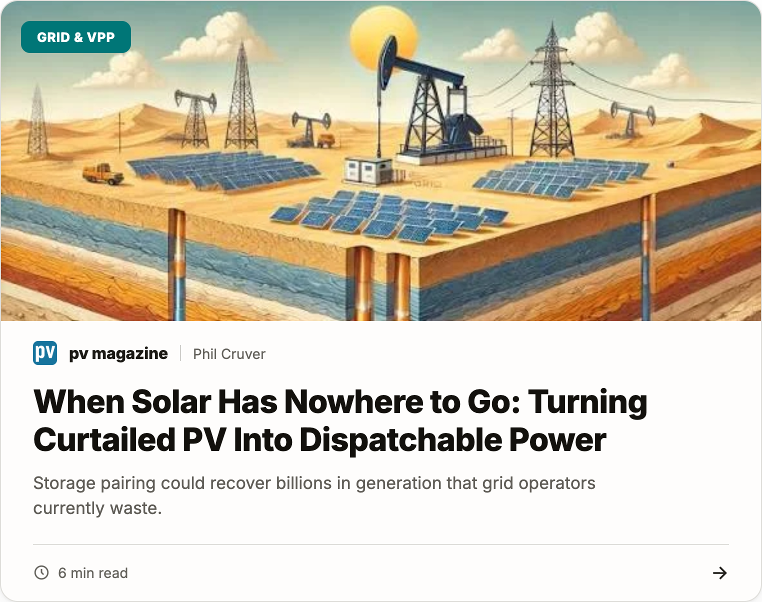 When solar has nowhere to go