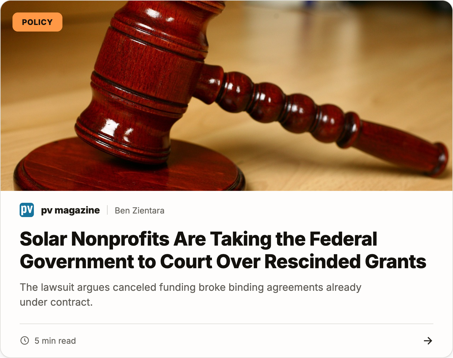 Solar nonprofits taking federal government to court